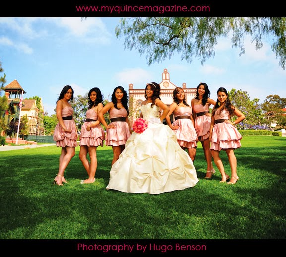 quinceanera and damas