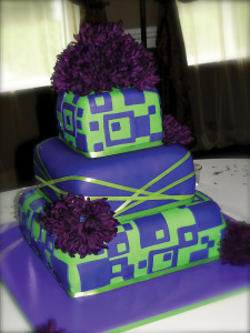 Colorful-Purple-and-Green-Quince-Cake-Floral