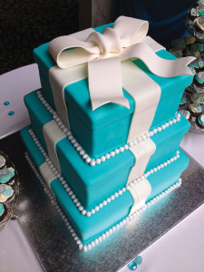 Blue-Tiffany-Box-Shaped-Cake